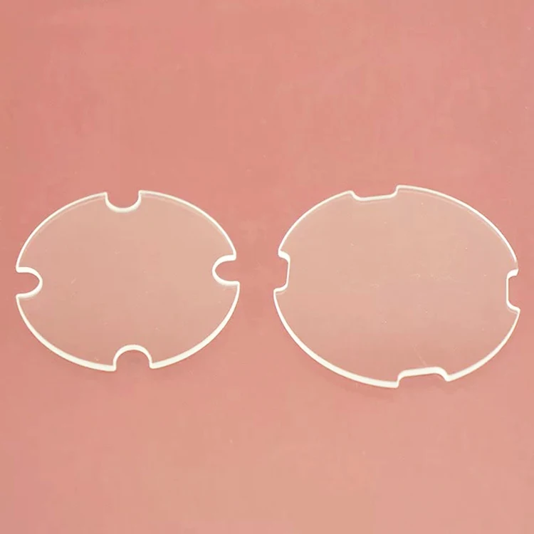 irregular tempered glass CNC instrument panel tempered glass per customer