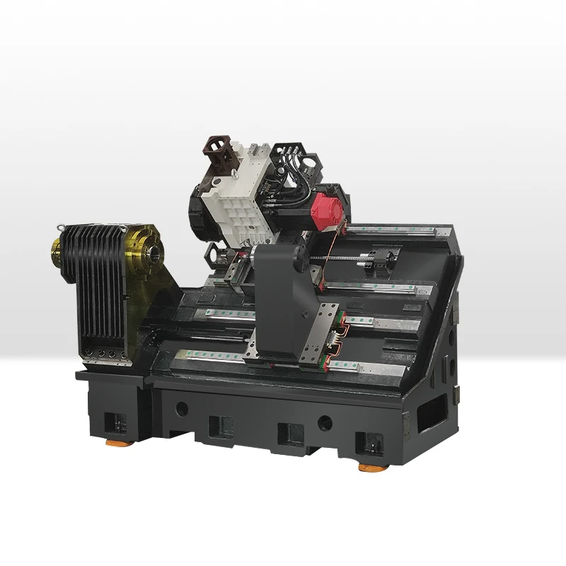 GSK/FANUC/SIEMENS / Lathe for Sale CNC Turning Lathe Slant Bed Tck56Y Axis CNC Lathe Machine for Metal