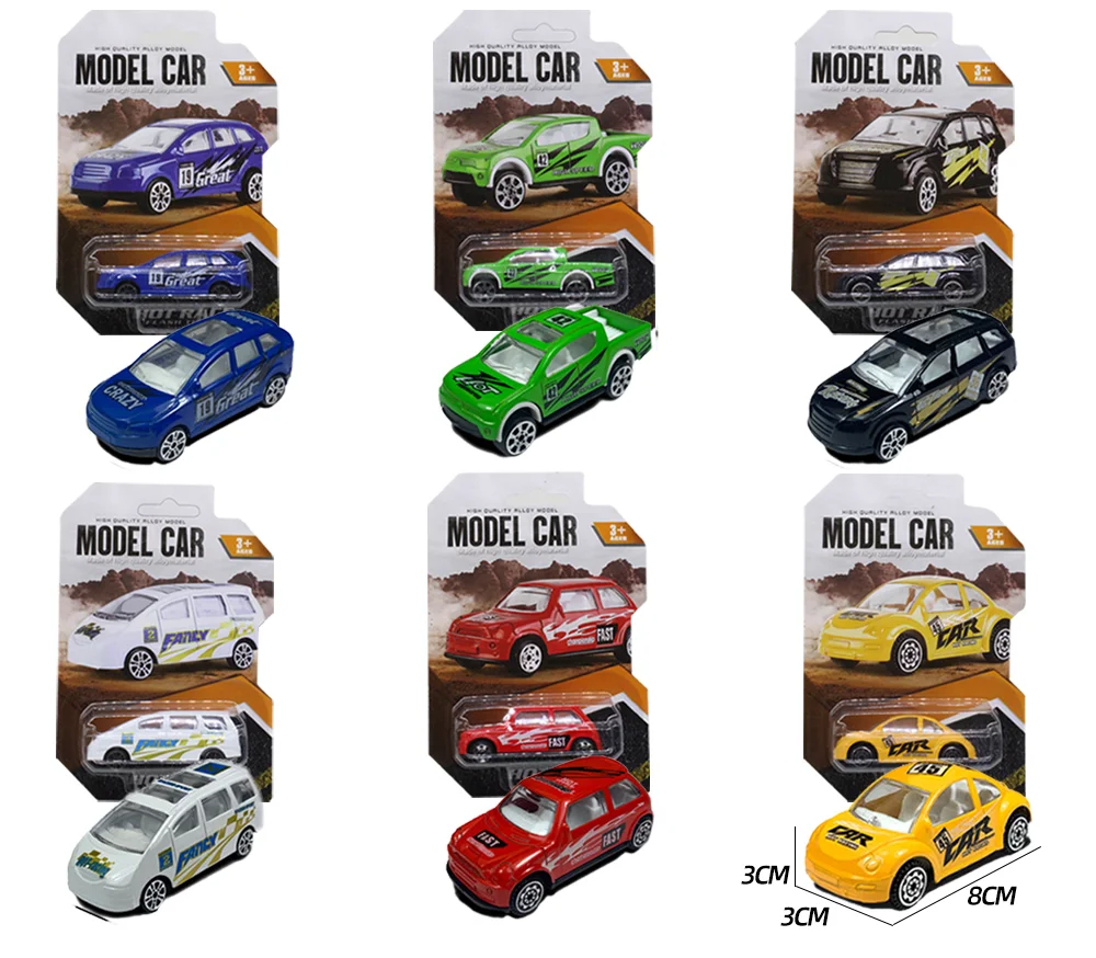 1:64 City Style Sliding Car OEM ODM customization gift enterprise logo customization diecast model car Die Cast Car For Boys