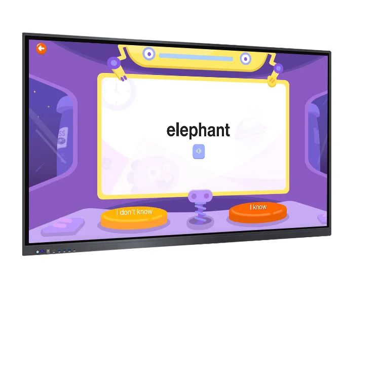 Large screen 110 inch all in one touch tv smart board electronic 20 points touch screen interactive whiteboard with projector