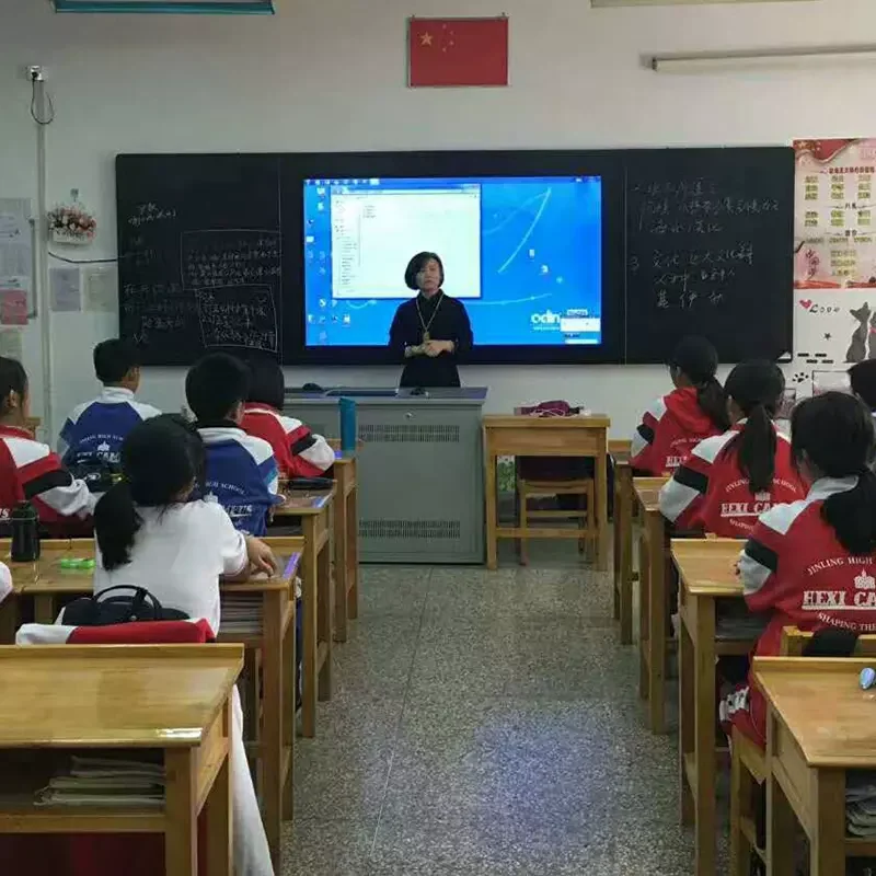 75 Inch Led Nano Blackboard Touch Screen Digital Education Equipment Interactive Smart Blackboard For Classroom