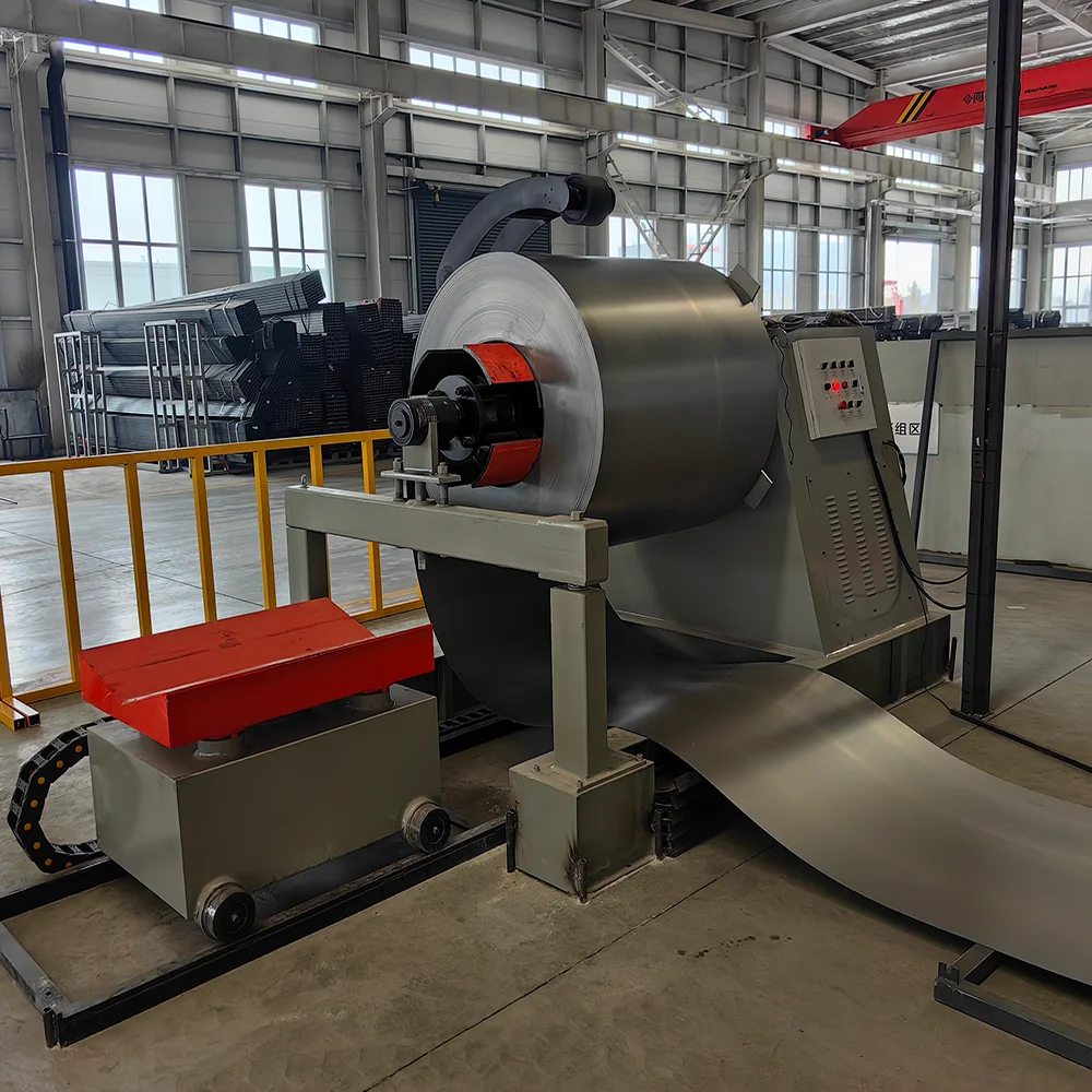 Automatical Loading Metal Coil Feeding Fiber Laser Cutting Machine with Whole Production Line