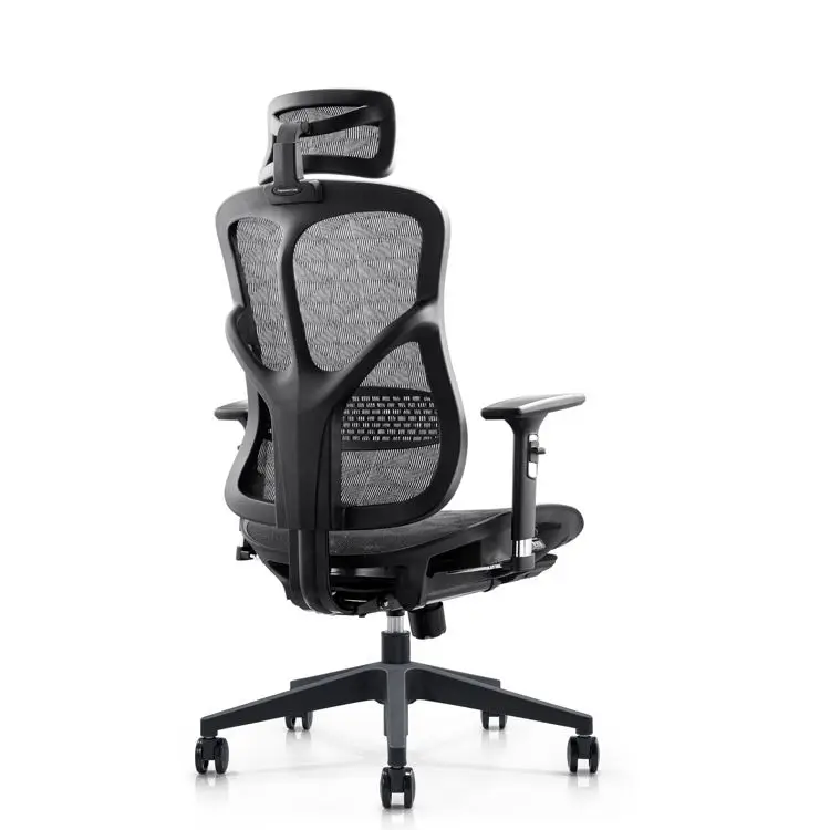 Modern comfortable reclining swivel desk office chair computer gaming mesh adjustable ergonomic chairs with footrest