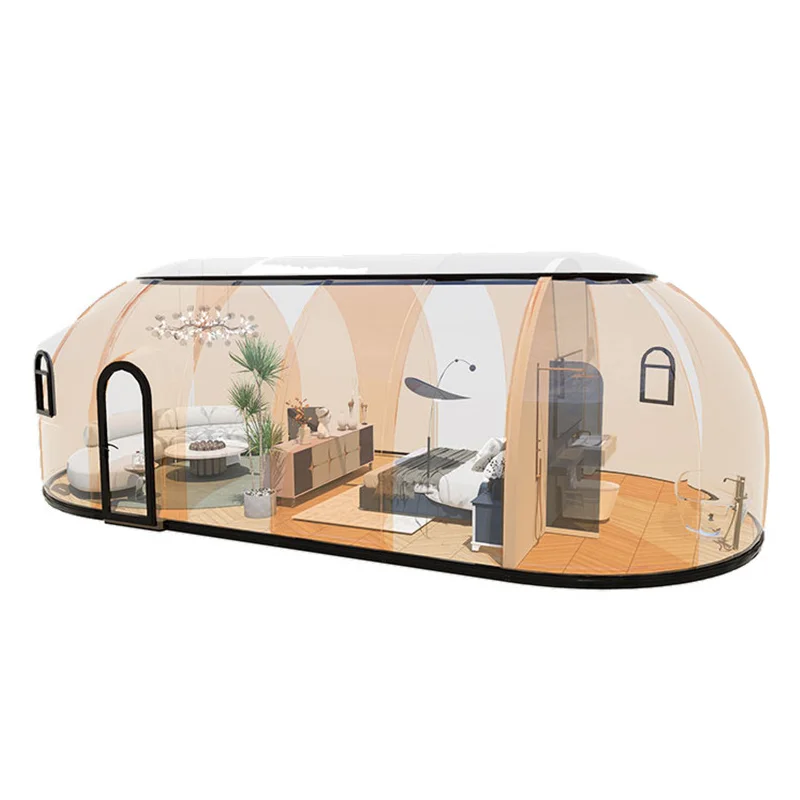 Transparent tent Outdoor Bubble House Spherical star tent Internet Celebrity Sun Room Homestay Restaurant Outdoor camping tent