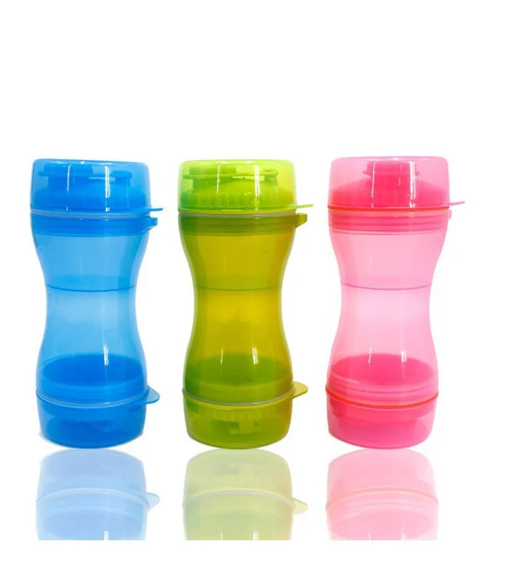 Dog Hanging Bottle With Bowl Water Attachement Drinker Dogs Silicone Drinking Fountain For School Feeding And Pet Feeder Dleaner