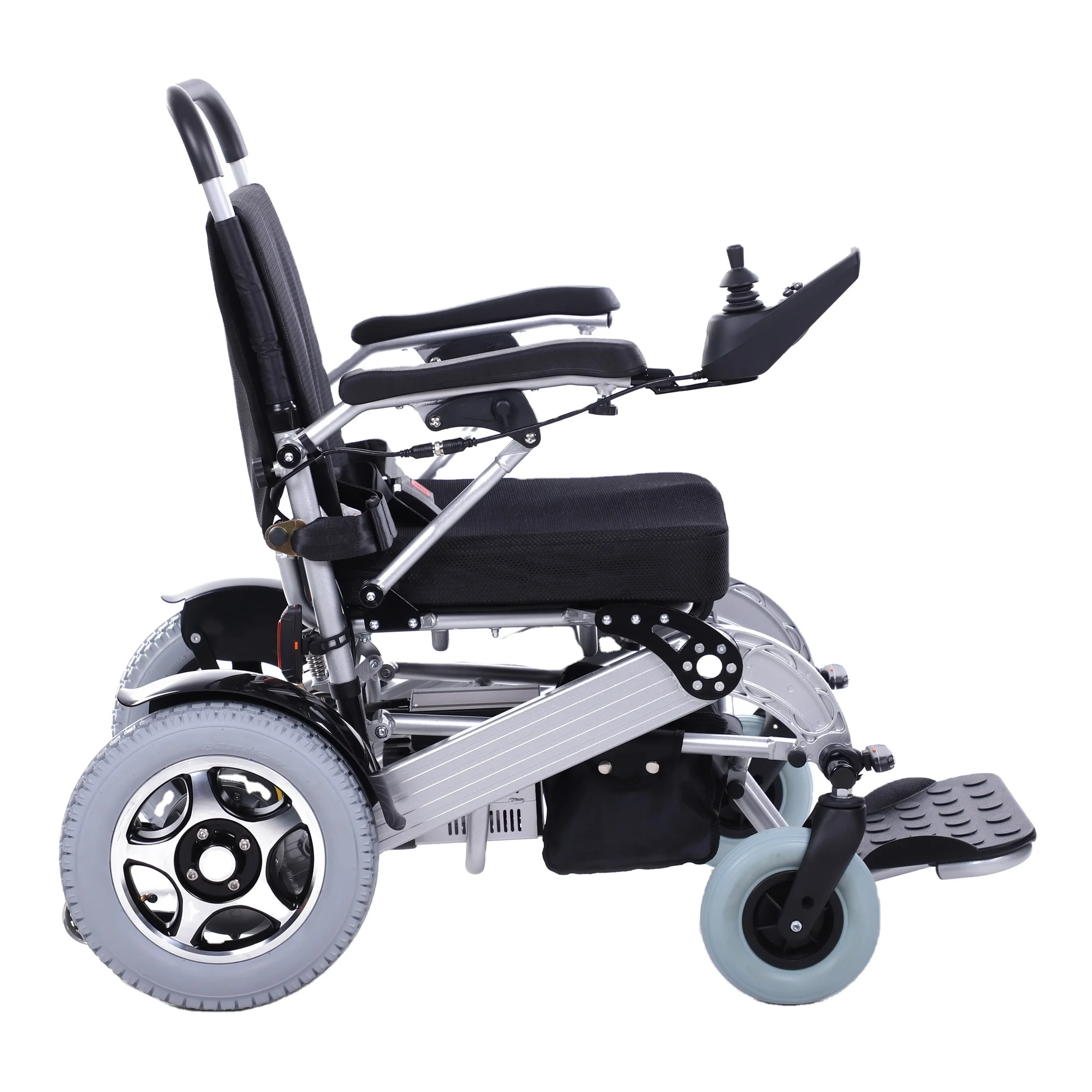 Lightweight Foldable Disabled Power Brushless Motor Controller Portable Wheelchair