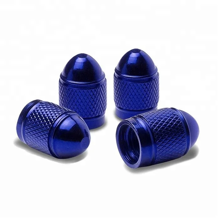 Guangdong Dongguan Hardware Factory processes aluminum knobs CNC machined anodized color knobs