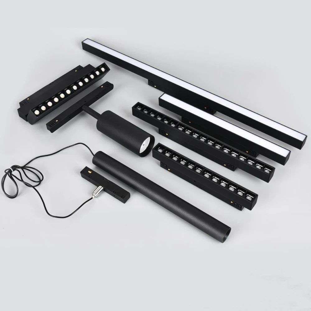 OKELI Smart Cintrol High quality Recessed Magnetic Track DC48V Led Track Light System