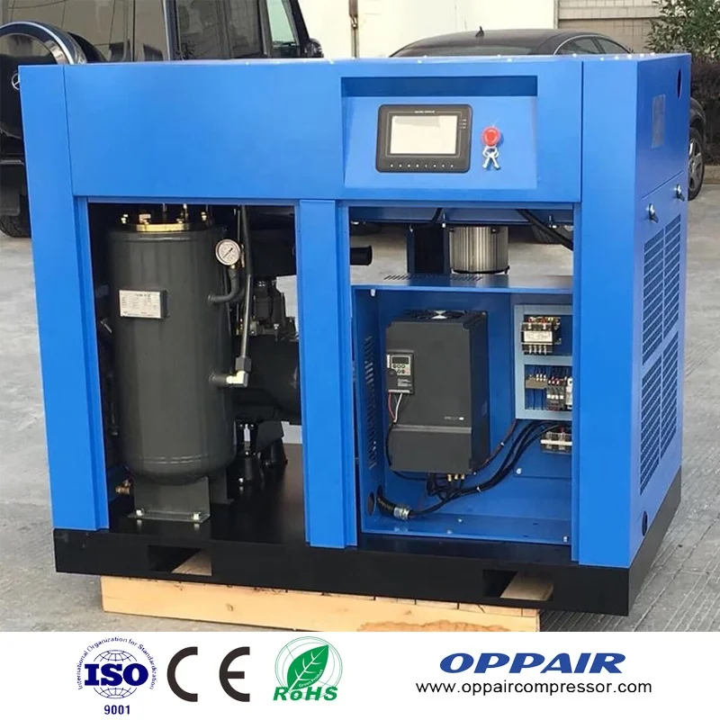  OPPAIR 7bar-12bar 11 кВт 15 л.с. 20 22 30 энергосберегающий бесшумный переменный роторный винт Oill без инвертора воздушный