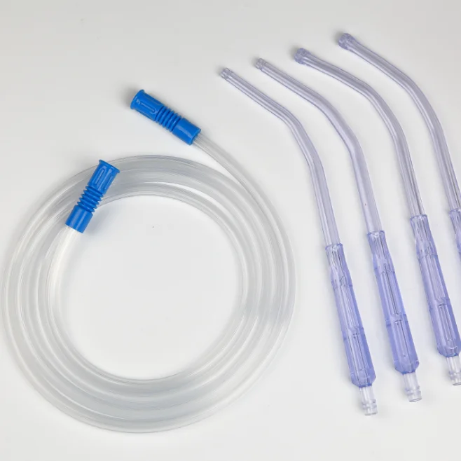 
 yankauer suction tube,ISO CE approved disposable yankauer handle with suction tube, medical suction tube with yankauer  