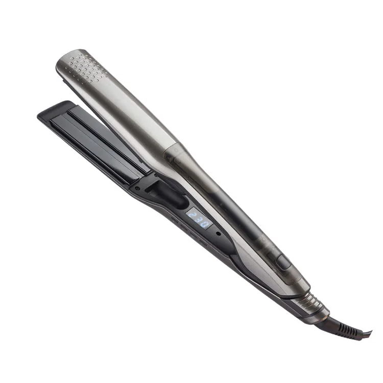 professional Steam Hair Straightening splint Hair Care Wide Plate Straightener household Salon Wet & Dry Styling Hair tool