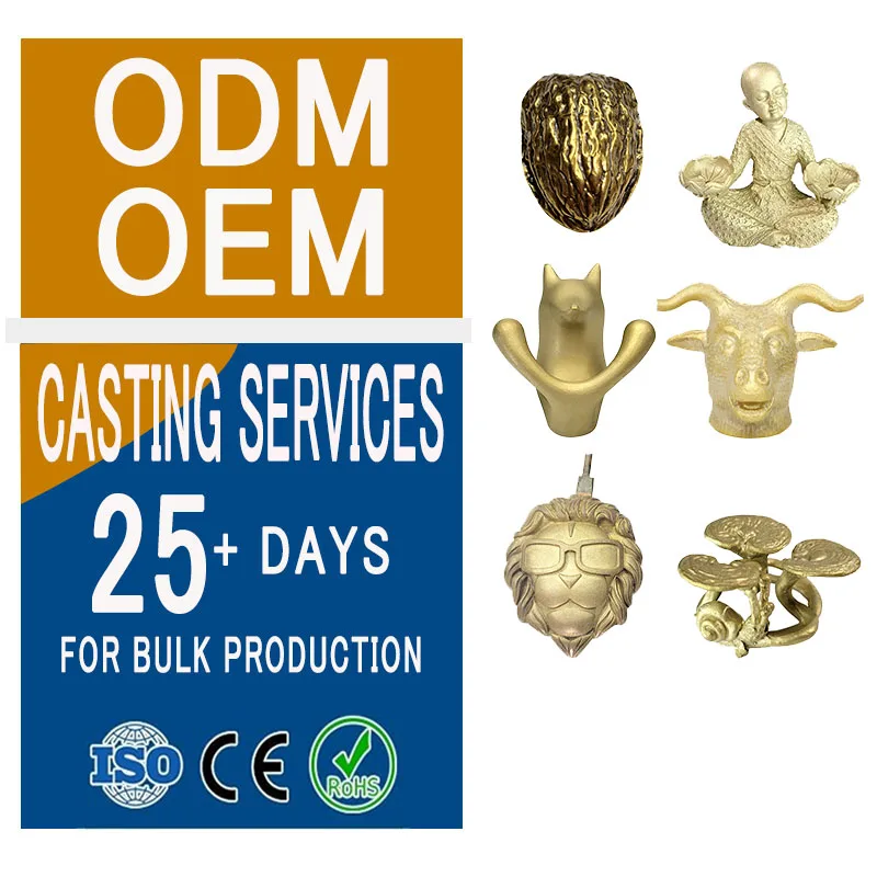 Factory OEM ODM Custom Precision Aluminum Automotive Gravity Casting Aluminum Auto Parts Castings Brass Casting