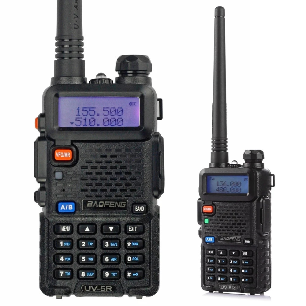  Рация Baofeng Uv 5r Cb Rad 27 МГц Walkei Talkei 28 каналов 50 CTCSS и 104