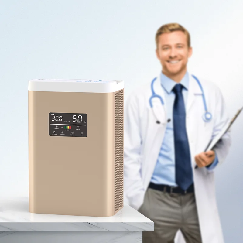 Factory direct sales 1300ml 99.99% pure home hydrogen oxygen home and hospital use hydrogen oxygen machine