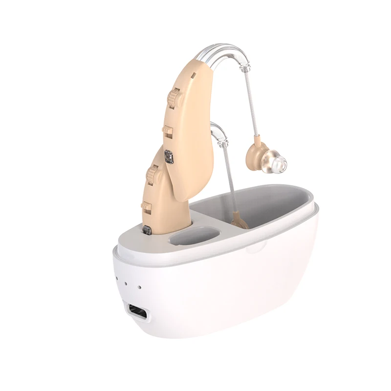 Buy mini invisible hearing aids rechargeable bte deaf hearing aid receiver for the deaf sound