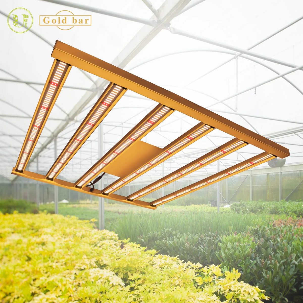 
led grow light 3 channel dimmable 3.0 umols 2.8Umol/J Full Spectrum High PPFD 660nm 500W 6Bars Led Grow Light 