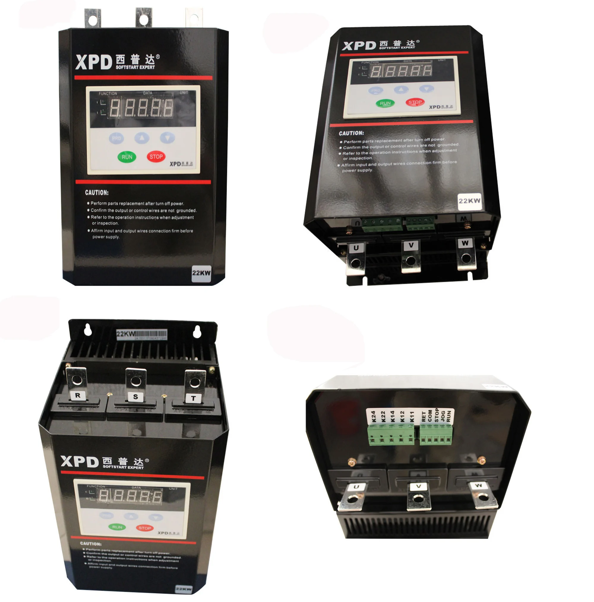 China supplier CE approval 380v  37kw ac soft starter(XPD037B-3)