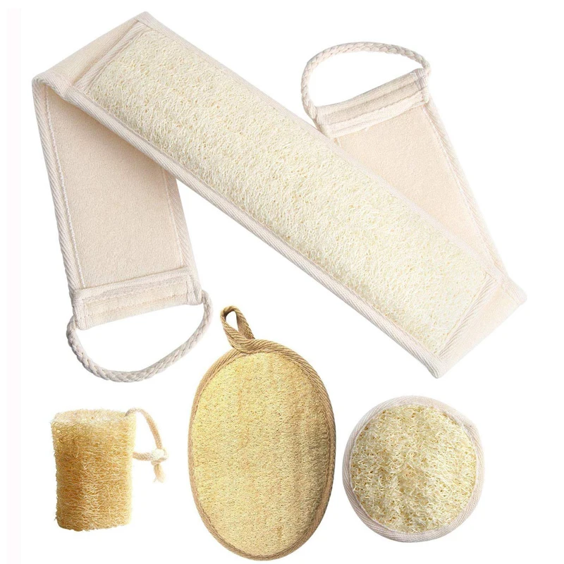 Wholesale Long Handle Hanging Soft Mesh Back Body Bath Shower Scrubber Brush Sponge For Bathroom  Bath Brush