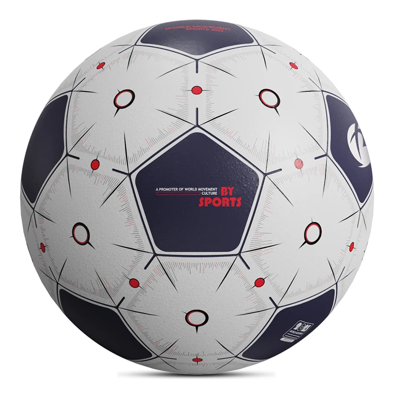 High Quality Size 5 PU Thermal Bonded Football with Butyl Liner Customizable Low Quantity for Sports and Training
