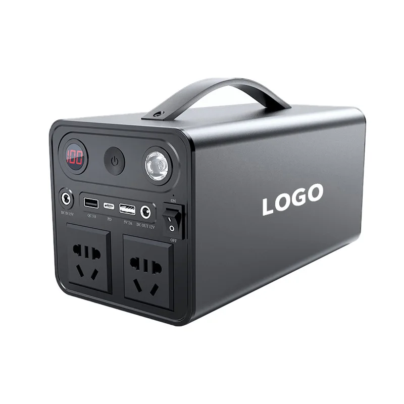 Высококачественная портативная солнечная зарядная станция большой емкости для кемпинга