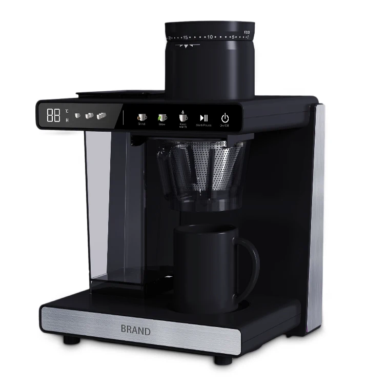 Automatic Single Serve Coffee Maker Professional gear grinding & simulant manual brewing CF-02