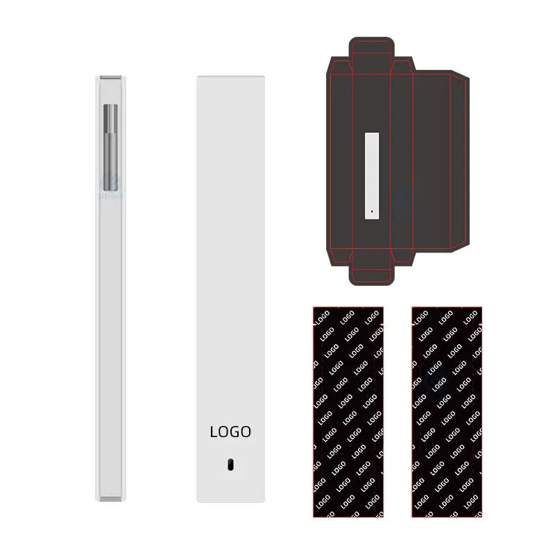 Американская оптовая продажа, электронная сигарета cbd, запеченная электронная сигарета с аккумулятором с резьбой 510, одноразовая электронная сигарета в форме ручки с индивидуальной упаковкой