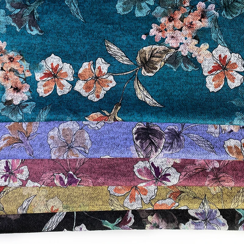 TR ANGORA paper printed fabric brushed MELANGE hacci knitting cheap knit textile for COAT