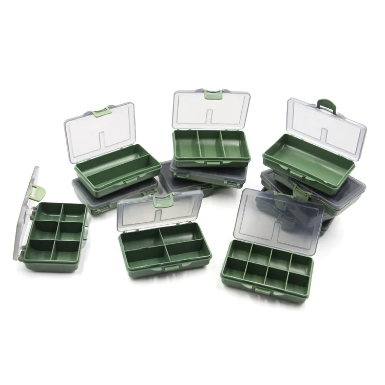Kinds Carp Fishing Accessories Boxes Partition Small Accessories Box Lure Bait Box