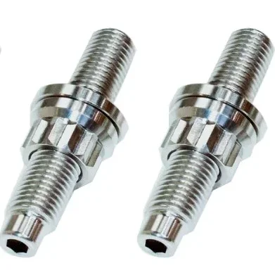 ZFTI High factory price Gr.5 Titanium Alloy Ti-6Al-4V Exhaust/Intake Manifold Stud Kits 12pt Flange Nuts Washers M10x1.25x45mm