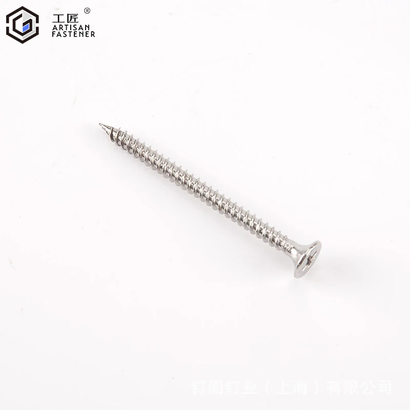 Painted Flat Head Decking Screw Brown Torx Star Drive Square Head Outdoor Self Tapping Wood Deck Screw