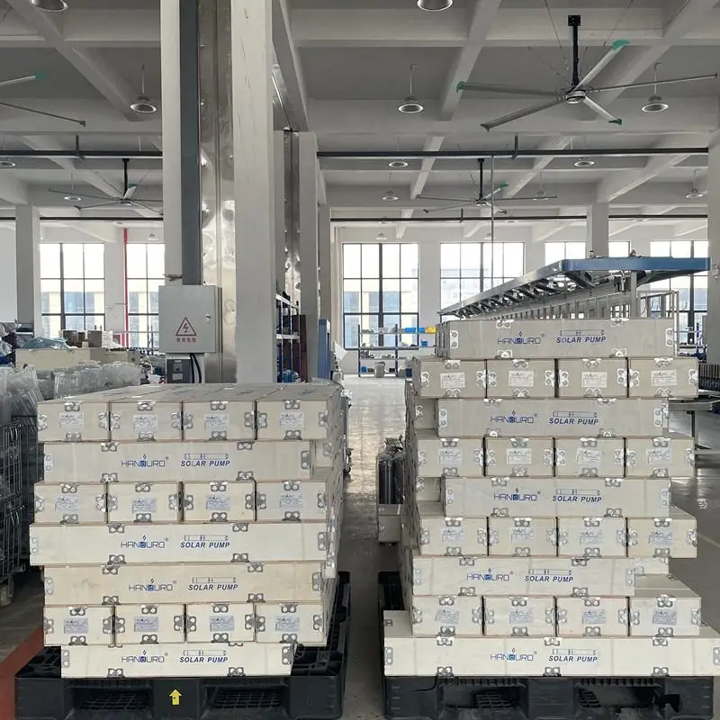 Custom Handuro 4inch 101m Solar Power Submersible Borehole Water Pump Deep Well pump