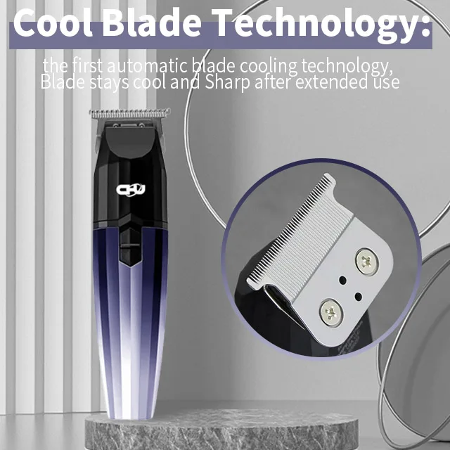 High Quality Salon Rechargeable Cordless Men Hair Cut Machine Trimmer Professional Pubic Usb Cutting Hair Trimmers & Clippers