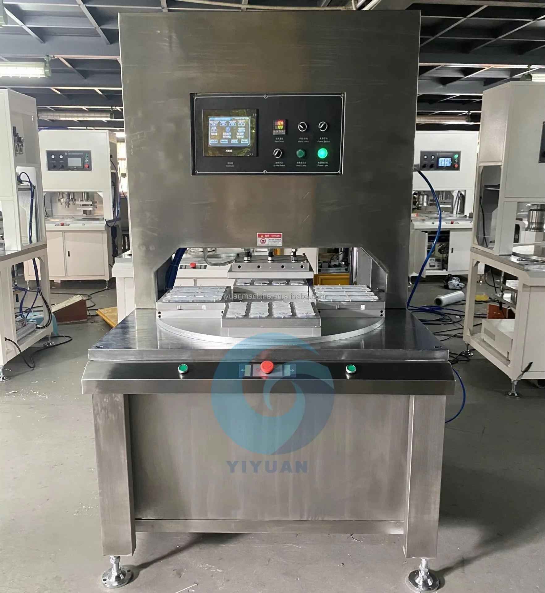 GMP Aseptic Room Sterile Blister Thermo Sealer Automatic Medical Tray and Tyvek Paper Sealing Machine