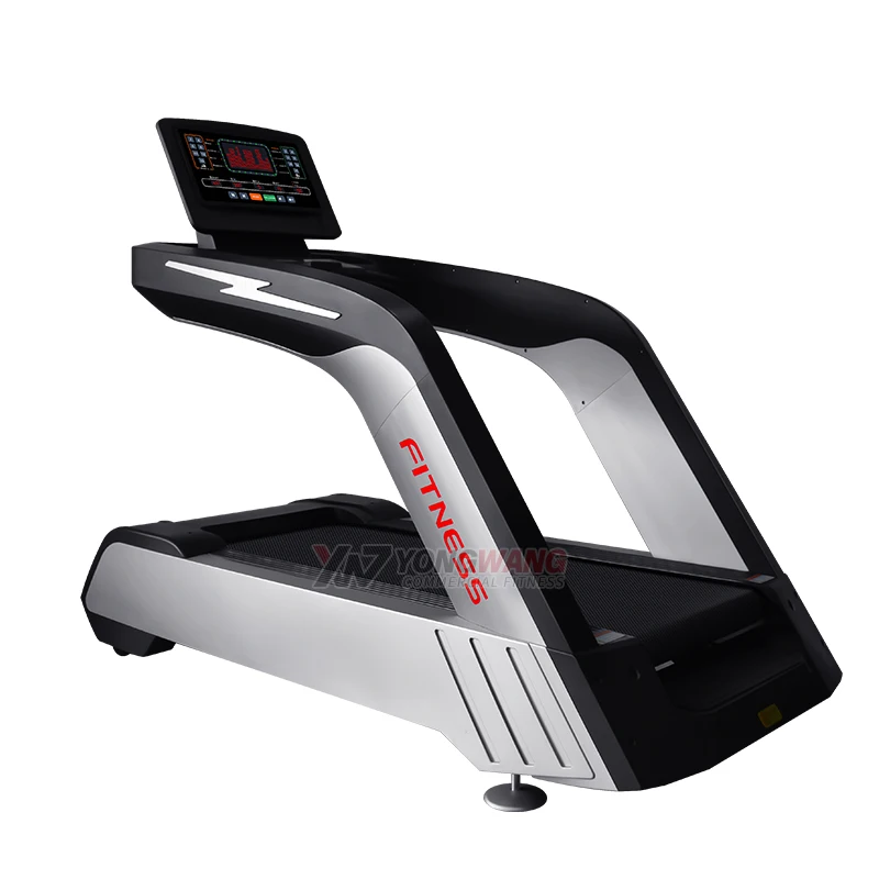 Large Commercial keyboard Treadmill  Multifunctional running machine Aerobic  exercise trainer shockproof run training