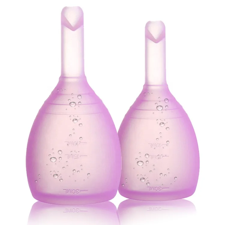 Silicone Menstrual Cup-Feminine Hygiene Cup-Women Sport Period Cup for Female Period  Health