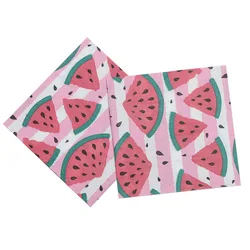 High Quality Summer Style Watermelon Pattern Decorative Flower Paper Napkins