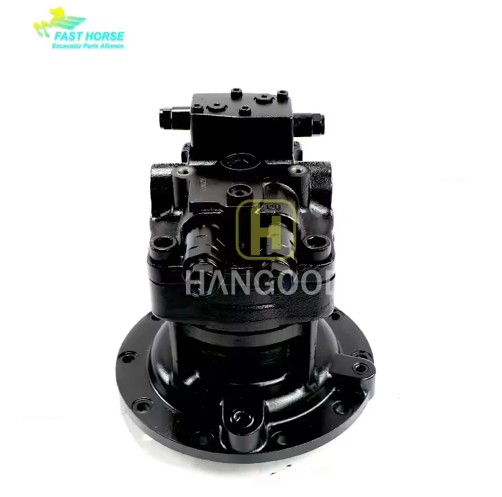 Hangood Экскаватор Гидравлический Поворотный двигатель SK200-6 SK200-8 SK250-8 SK260-8 гидравлический роторный YN15V00035F1 Запчасти для экскаватора