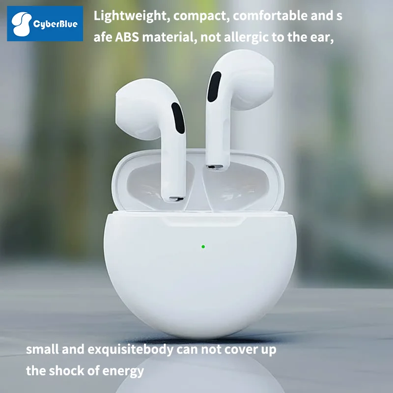 Cyberblue Hot Sale Wireless Headphone In-ear Earphones Handsfree Wireless Earbuds Pro 6 Earbuds