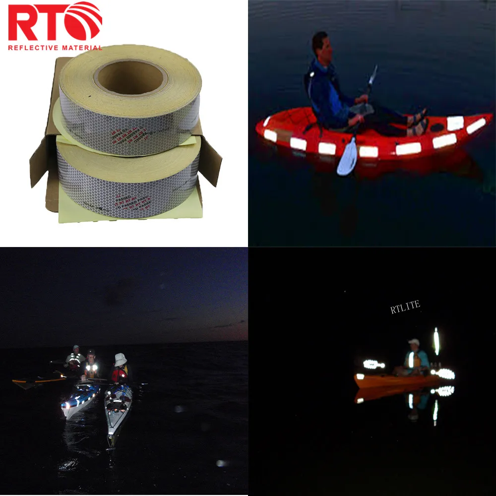 Hi-Vis Solar Grade Reflective Adhesive Sticker Tape Life buoy solas Reflective Tape