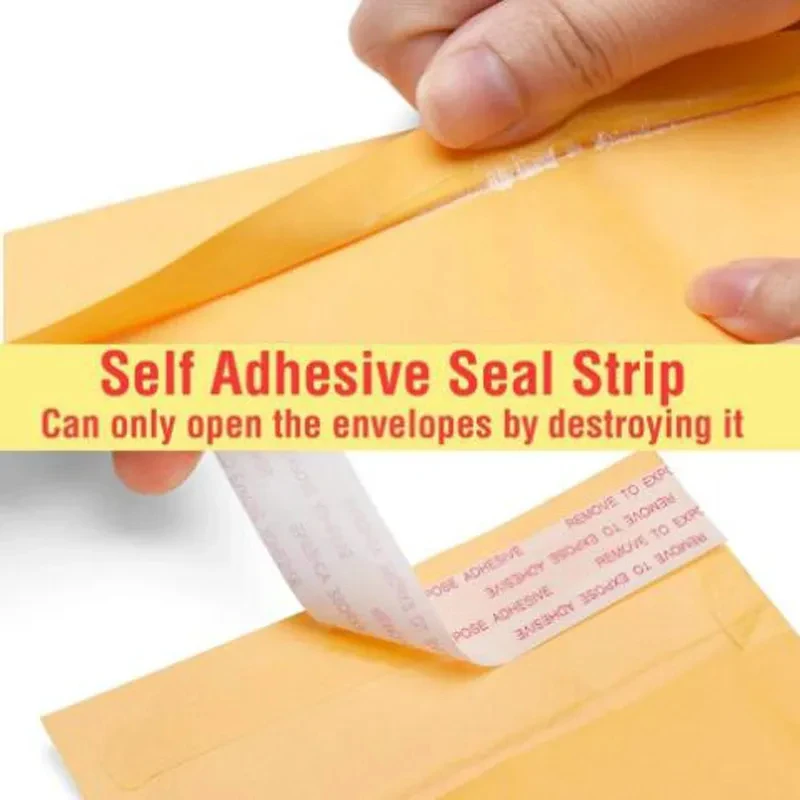 Kraft Paper Bag Mailers Shipping Courier Bubble Package Envelope Bags Padded Mailer