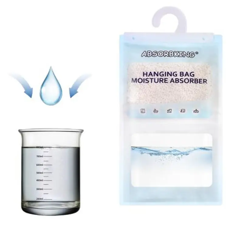 useful household small and light wardrobe bag silica gel Desiccant Bag For Small Space 5g*60bag