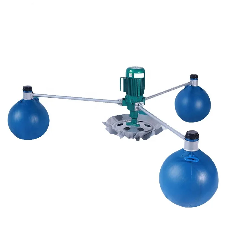 Portable solar aerator fish tank pump solar powered paddle wheel aerator for fish farm