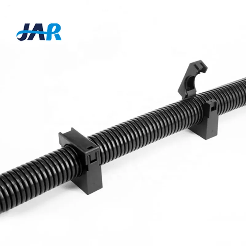 Electrical Cable Protection Nylon Corrugated Conduit Pipe Clamp Plastic Hose Holder