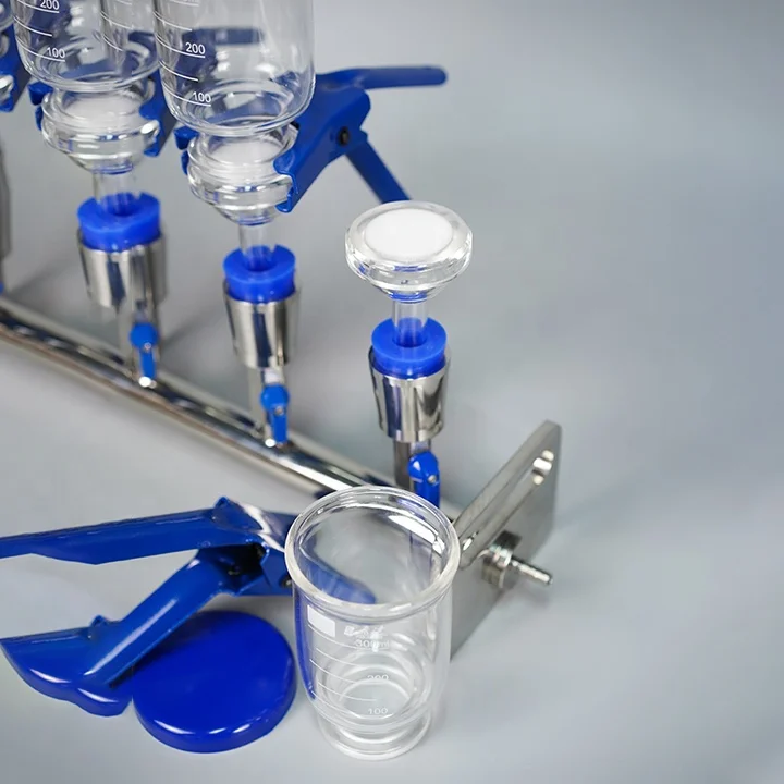 High Quality Lab glass membrane filter borosilicate manifolds vacuum filtration apparatus