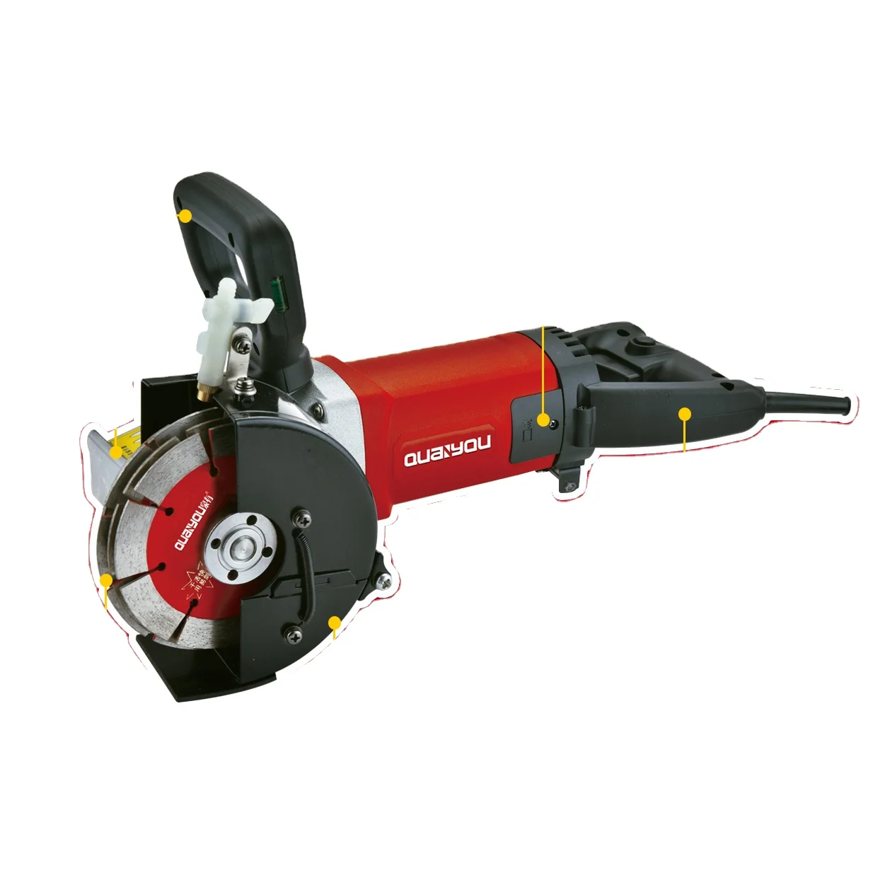 QY-J537S Multiple Portable Saw Cutting Machine Power Tool Electric Wall Chaser Machine Electric Wall Cutting Machine
