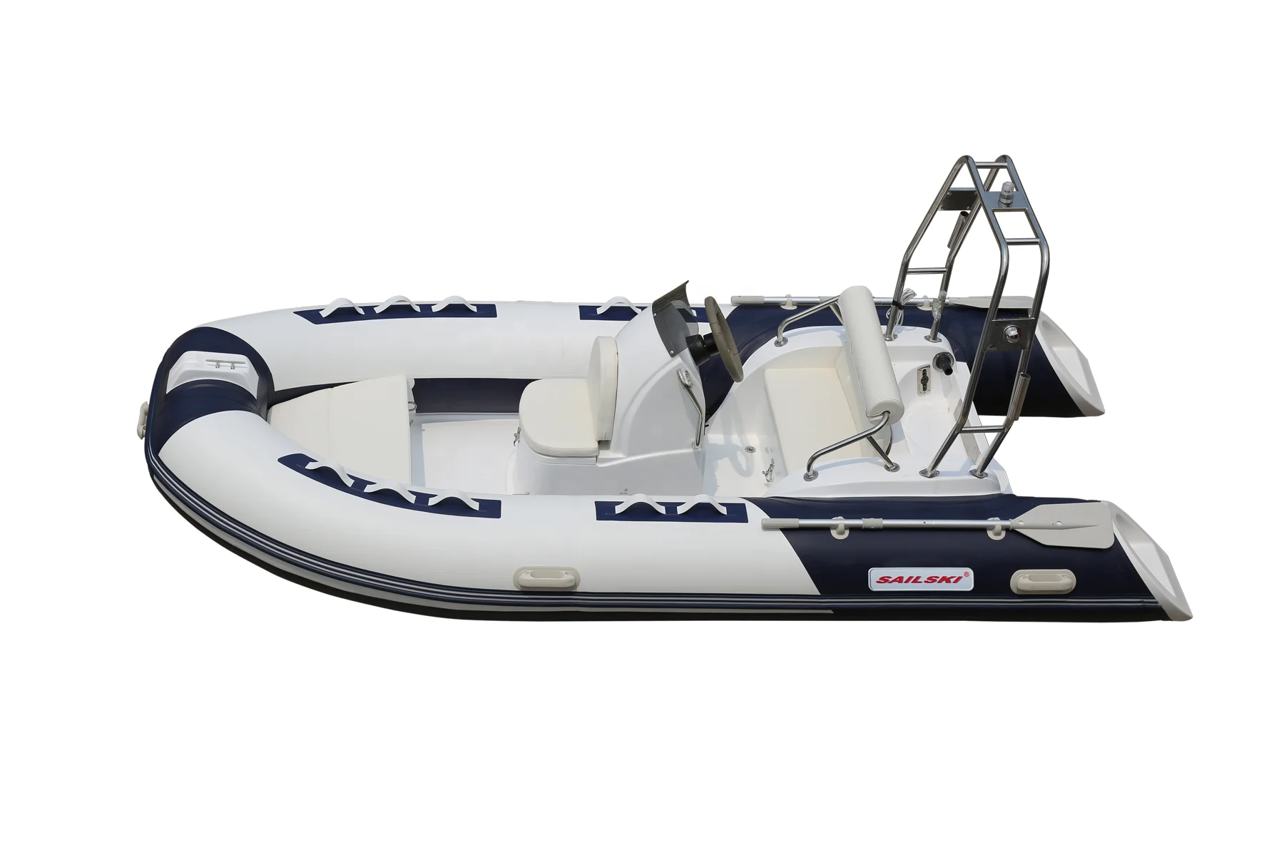 SAILSKI rigid inflatable boats 3.9m with SAIL 30hp/40hp outboard motor