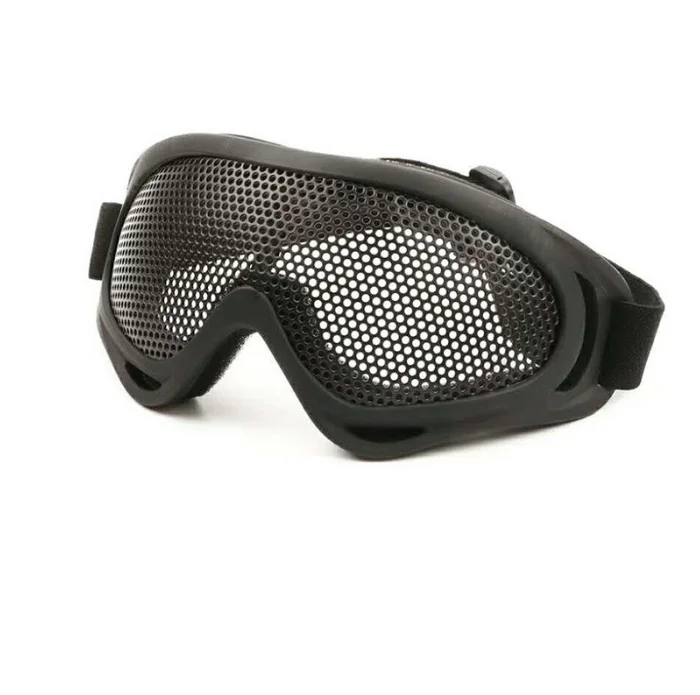 New Anti Impact Glasses Iron Mesh High Density Grid Riding Off Road Sports Goggles