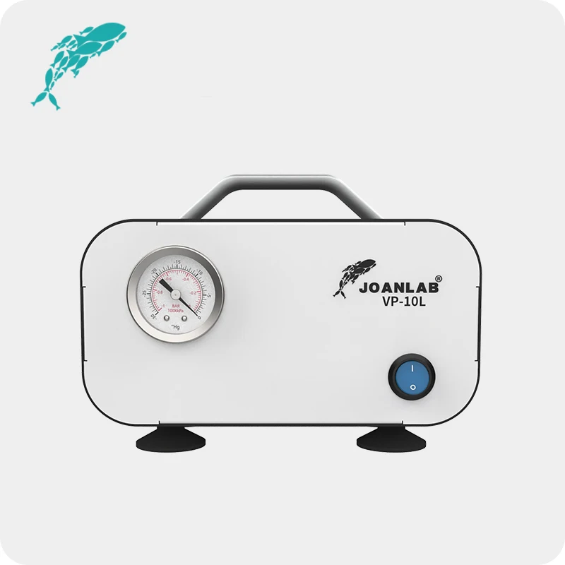 JoanLab VP-10L диафрагменный вакуумный насос скорость 10 л/мин давление вакуума 0 05 МПа