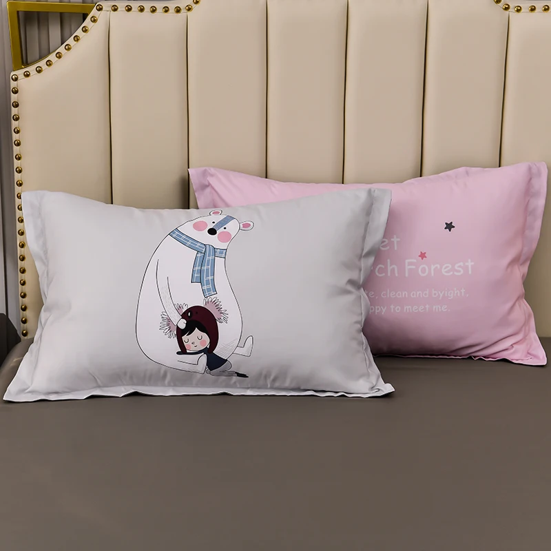 Quality 3D Lovely Cartoon Style Custom Any Design Duvet Cover Bedding Sets For Children