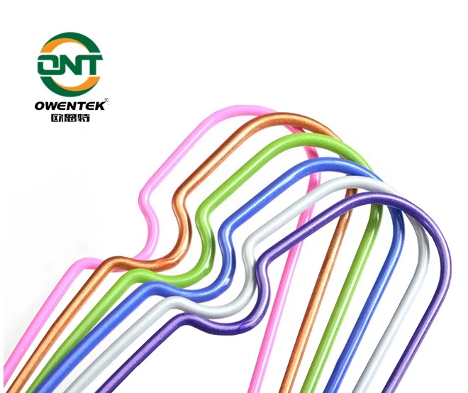 Metal Hangers Cloth Hanger 20 Packs Silver Cloth PVC Coated Save Storage Space Wire Hangers